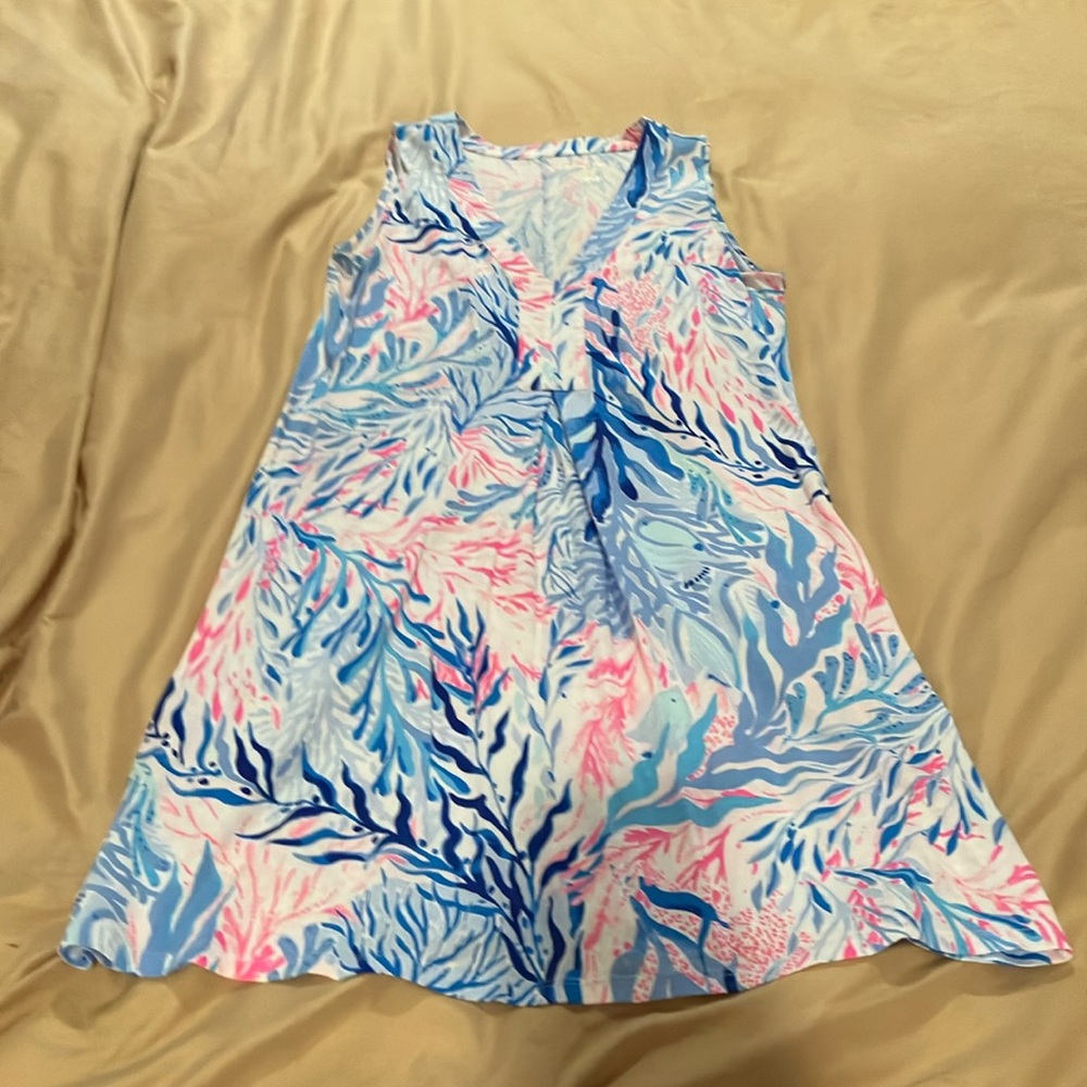 Summer cotton wash and wear dress